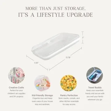 Bliss Bins - Chic Clear Storage Organizers for Every Need