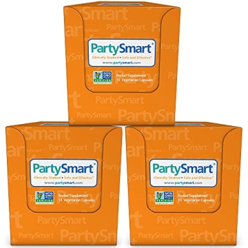Himalaya PartySmart - One Capsule for a Refreshing Morning After Drinking, Plant-Based Liver Support...