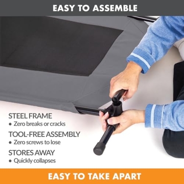 K&H Outdoor Dog Bed for Large Breeds and Comfort