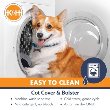 K&H Outdoor Dog Bed for Large Breeds and Comfort