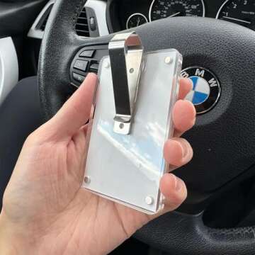 Personalized Photo Car Visor Clip for Dads and Moms