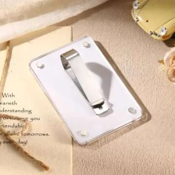 Personalized Photo Car Visor Clip for Dads and Moms