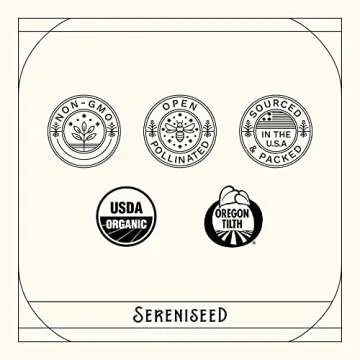 Organic Lavender Seeds - 200 Non-GMO Seeds with Guide