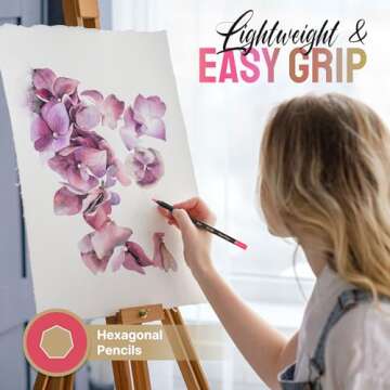 Black Widow Skin Tone Colored Pencils for Portrait Artists