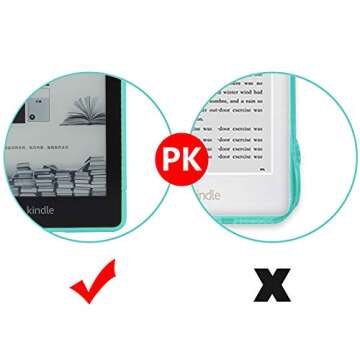 Amazon 11th Generation 6.8" Kindle Paperwhite Cover - Slim Fit TPU Gel Protective Case Cover for 2021 All-New Kindle Paperwhite5 (Green)