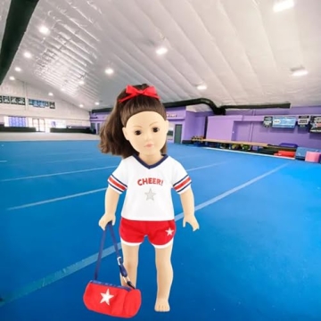 Emily Rose 18 Inch Doll Cheer Outfit Gift Set