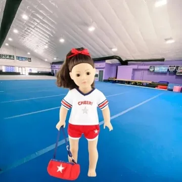 Emily Rose 18 Inch Doll Cheer Outfit Gift Set