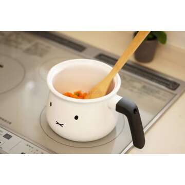 Fuji Horo MFF-16MLP Multi-Pot, 6.3 inches (16 cm), Miffy Face