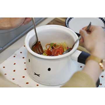 Fuji Horo MFF-16MLP Multi-Pot, 6.3 inches (16 cm), Miffy Face