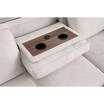 Versatile L-Shaped Sleeper Sofa with USB Ports