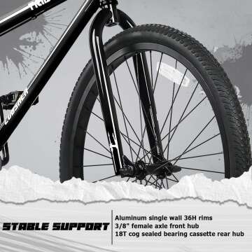 Trident BMX Race Bike for Beginners & Pros - 24/26 inch