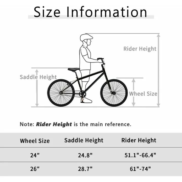 Trident BMX Race Bike for Beginners & Pros - 24/26 inch