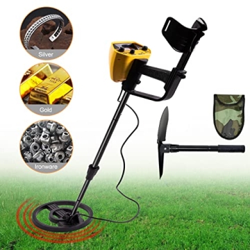 Bounty Hunter Gold Digger Metal Detector - Adjustable & Waterproof