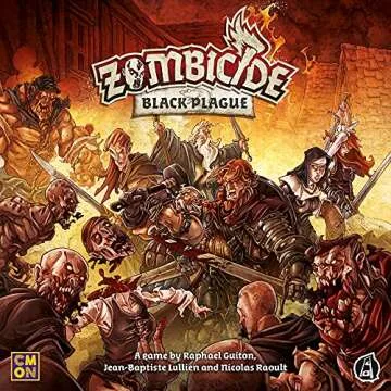 Zombicide Black Plague Board Game: Epic Cooperative Zombie Action Adventure