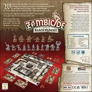 Zombicide Black Plague Board Game | Tactical Zombie Battles
