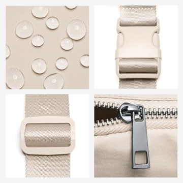 Pink Belt Bag for Women Stylish Fanny Pack Crossbody Bag