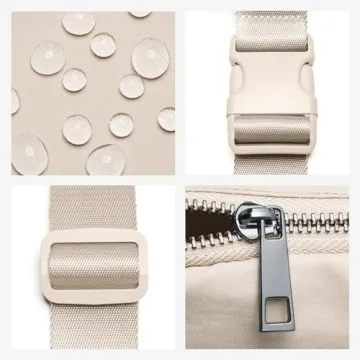 Pink Belt Bag for Women Stylish Fanny Pack Crossbody Bag