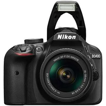Nikon D3400 DSLR Camera with Dual Lenses - Renewed & Ready