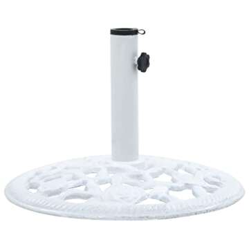 loibinfen Round Patio Umbrella Base, Heavy Duty Umbrella Stand Outdoor Stand Umbrella Holder for Pat...