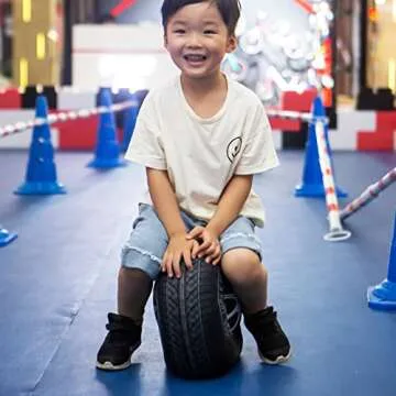 3D Car Tire Plush Pillow for Kids | Cozy & Fun Decor