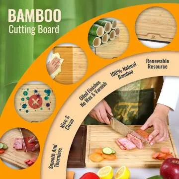 4T7 Smart Meal Prep System and Cutting Board Set