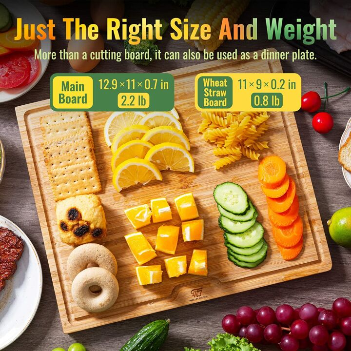 4T7 Smart Meal Prep System and Cutting Board Set