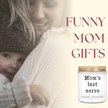 Funny Lavender Candle Gift for Moms - Perfect for Any Occasion