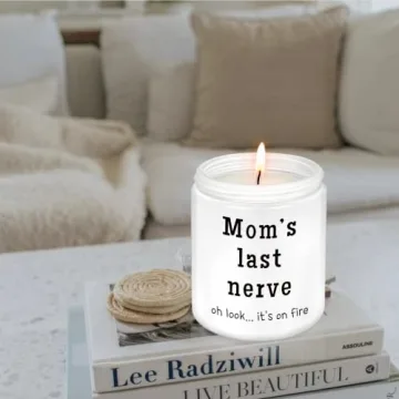 Funny Lavender Candle Gift for Moms - Perfect for Any Occasion