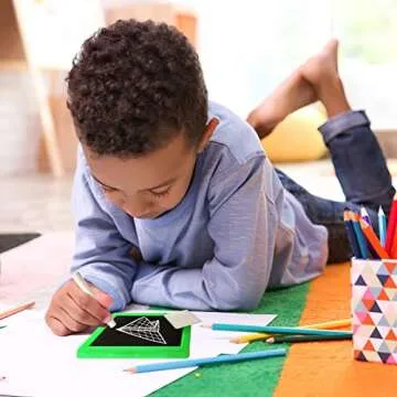 ArtCreativity Neon Chalkboard Set for Kids - 12 Kits - 1 Mini Chalk Board, 2 Chalk Sticks, and 1 Eraser Per Kit - Art Birthday Party Favors for Boys and Girls, Unique Stationery Goodie Bag Fillers