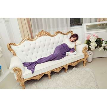 Mermaid Tail Blanket: Cozy & Cute for All Seasons