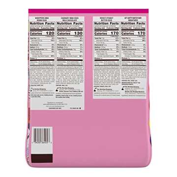 HERSHEY'S Chocolate Assortment Treats, Easter Candy, 33.4 oz Bulk Variety Bag (75 Pieces)
