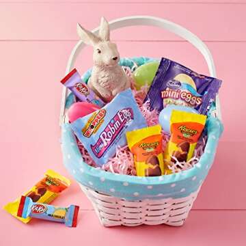 HERSHEY'S Chocolate Assortment Treats, Easter Candy, 33.4 oz Bulk Variety Bag (75 Pieces)