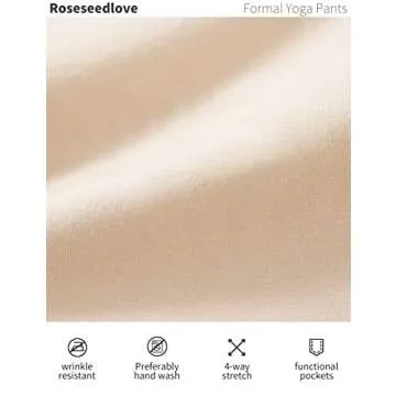 Roseseedlove Women's Yoga Dress Pants for Style and Comfort