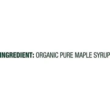 Maple Grove Farms Organic Pure Maple Syrup Grade A Amber 8.5oz