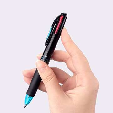 Stylish 4-in-1 Multicolor Ballpoint Pens for All Needs