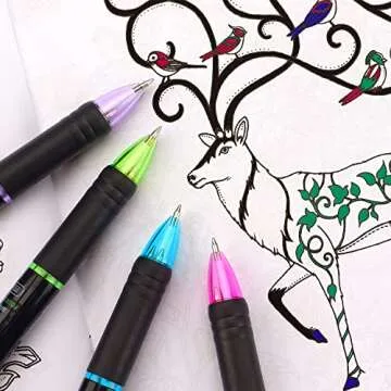 Stylish 4-in-1 Multicolor Ballpoint Pens for All Needs