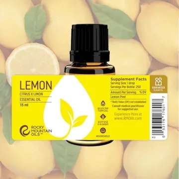 Rocky Mountain Lemon Essential Oil - 100% Pure Aroma