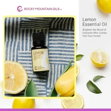 Rocky Mountain Lemon Essential Oil - 100% Pure Aroma