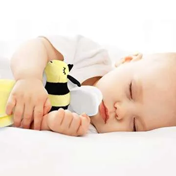 Eunikroko Baby Security Blanket Bee for Newborn & Toddlers