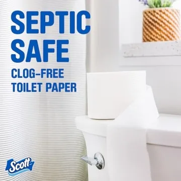 Scott ComfortPlus Toilet Paper 12 Double Rolls Septic-Safe