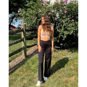 G4Free Wide Leg Dress Pants for Tall Women - Comfy & Chic