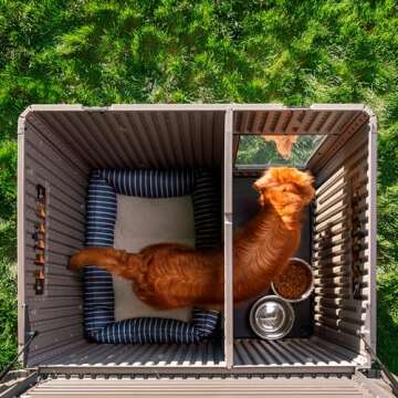 Lifetime Deluxe Dog House, Weather Protected with Adjustable Vents, Ideal Shelter for Medium to Large Dogs