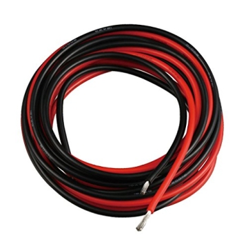 BNTECHGO 16 Gauge Silicone Wire - 10ft Red & Black - Flexible & Durable
