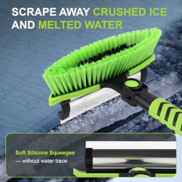 Yougfin 43" Ice Scraper for Safe Winter Driving