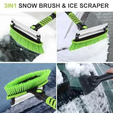 Yougfin 43" Ice Scraper for Safe Winter Driving
