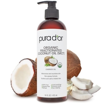 PURA D'OR Organic Coconut Oil - 100% Pure & Natural