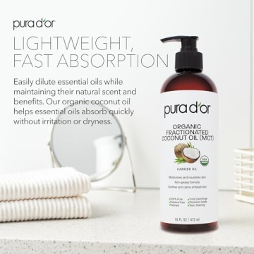 PURA D'OR Organic Coconut Oil - 100% Pure & Natural