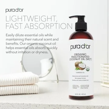 PURA D'OR Organic Coconut Oil - 100% Pure & Natural