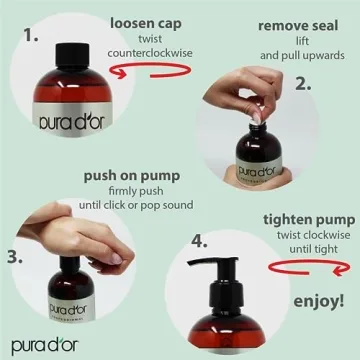 PURA D'OR Organic Coconut Oil - 100% Pure & Natural