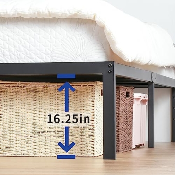 Olee Sleep 18" Heavy Duty King Size Bed Frame